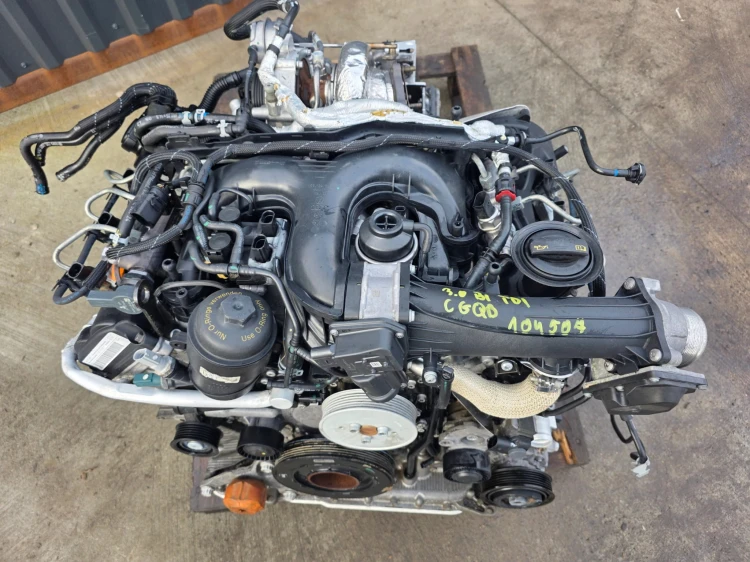SILNIK KOMPLETNY AUDI A6 C7 A7 4G Q5 8R 3.0 BI TDI CGQ CGQB 104507 KM !!!