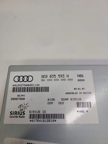 MODUŁ RADIA CYFROWEGO AUDI A3 A4 A6 VW 8E0035593H