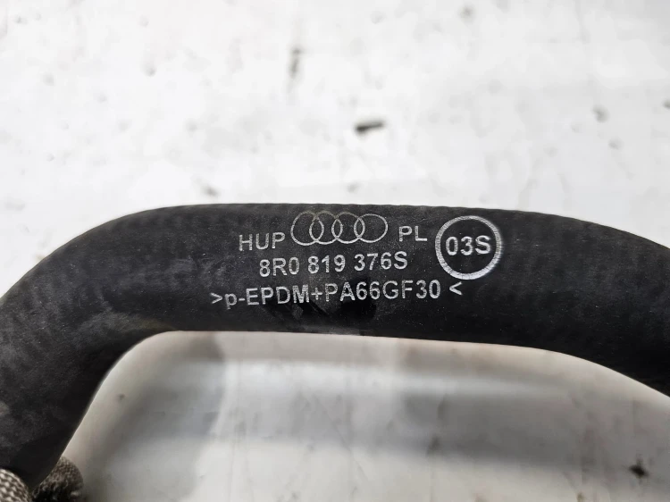 WĄŻ RURA WODY AUDI Q5 8R 2.7 3.0 TDI 8R0819376S