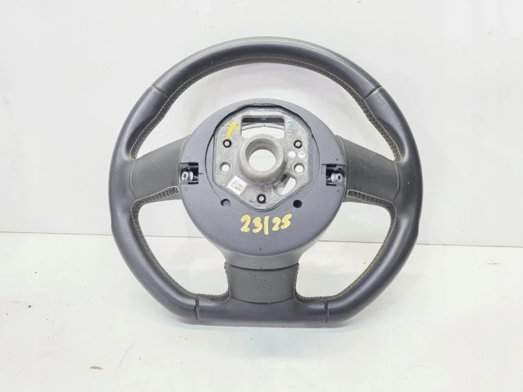 KIEROWNICA SKÓRA MULTI BIAŁA NIĆ ŚCIĘTA AUDI TT TTS 8J 8J0419091K BDB 23/25