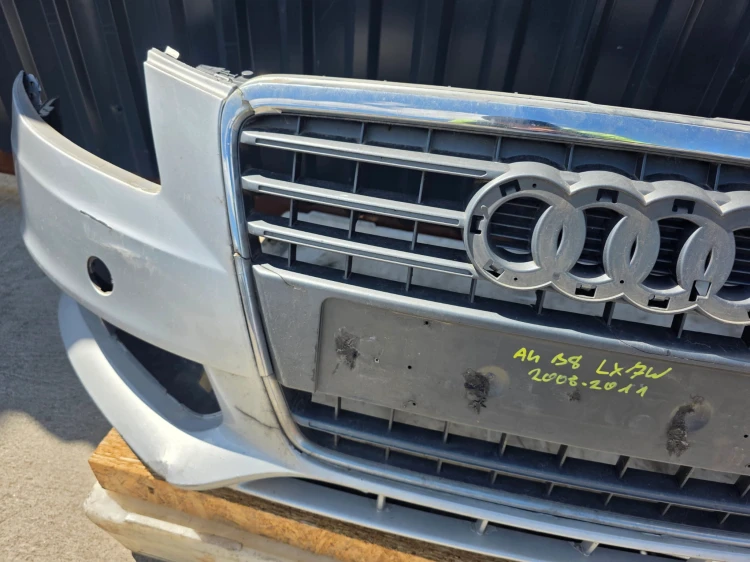 ZDERZAK PRZÓD KOMPLETNY AUDI A4 B8 2008-2011 LX7W !!!