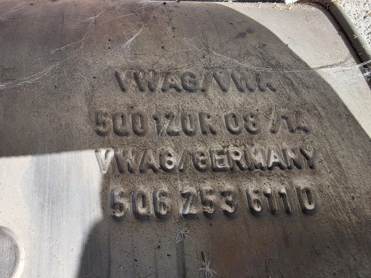 TŁUMIK WYDECH AUDI A3 8V VOLKSWAGEN SEAT SKODA 5Q6253611D ORYGINAŁ !!!