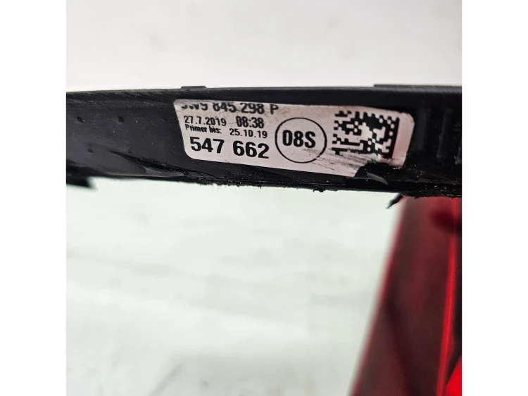 SZYBA KAROSERYJNA PRAWY TYŁ AUDI A4 B9 8W9 AVANT 2019R 8W9845298P