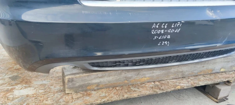 ZDERZAK TYŁ AUDI A6 C6 LIFT LZ9Y S LINE SEDAN 2008-2012
