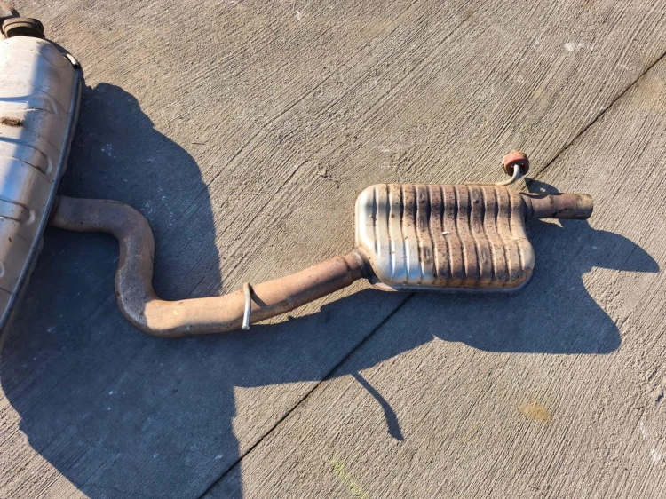 TŁUMIK WYDECH AUDI A3 8V VW SEAT SKODA 2.0 TFSI 5Q6253611AC 5Q0253411N