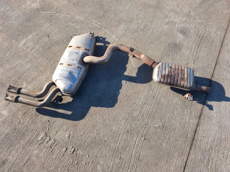 TŁUMIK WYDECH AUDI A3 8V VW SEAT SKODA 2.0 TFSI 5Q6253611AC 5Q0253411N