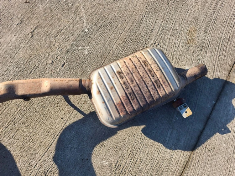 TŁUMIK WYDECH AUDI A3 8V VW SEAT SKODA 2.0 TFSI 5Q6253611AC 5Q0253411N