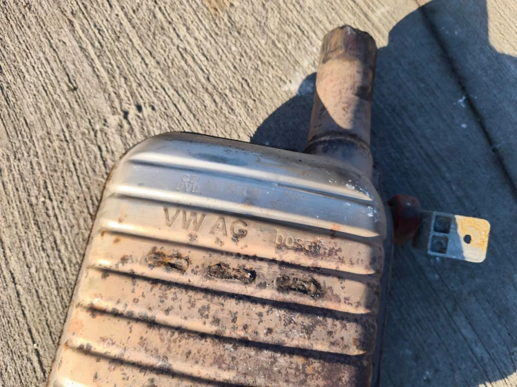 TŁUMIK WYDECH AUDI A3 8V VW SEAT SKODA 2.0 TFSI 5Q6253611AC 5Q0253411N
