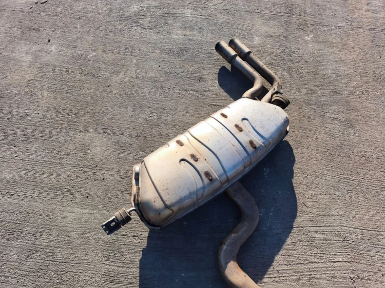 TŁUMIK WYDECH AUDI A3 8V VW SEAT SKODA 2.0 TFSI 5Q6253611AC 5Q0253411N