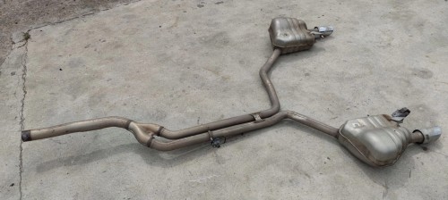 TŁUMIK WYDECH AUDI A6 C7 A7 4G0253611M 4G0253612M