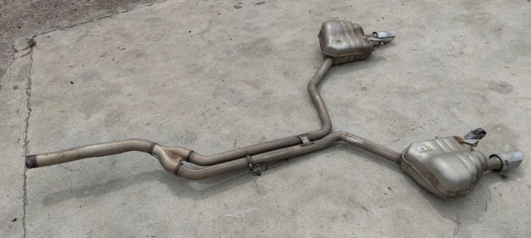 TŁUMIK WYDECH AUDI A6 C7 A7 4G0253611M 4G0253612M