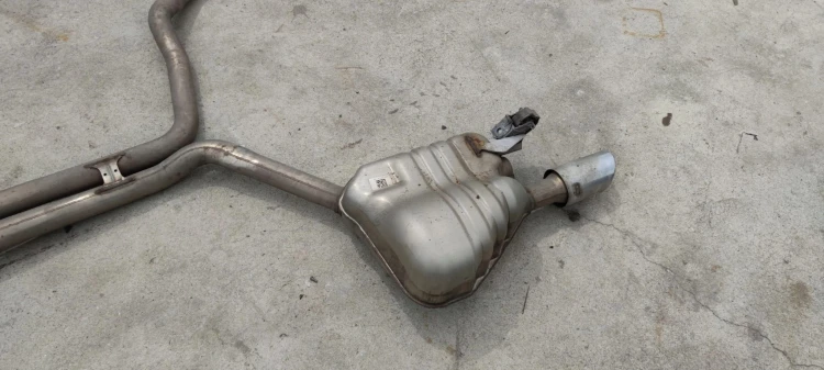 TŁUMIK WYDECH AUDI A6 C7 A7 4G0253611M 4G0253612M