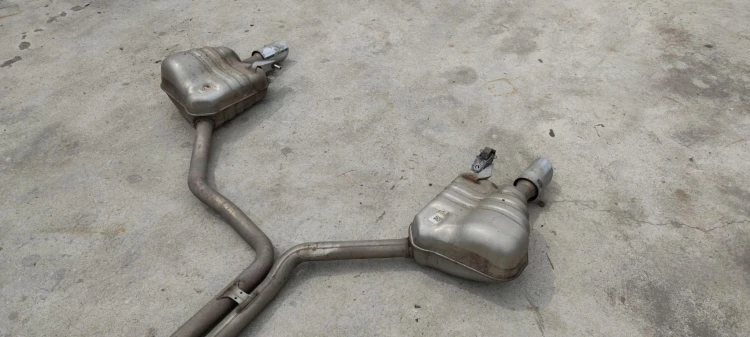 TŁUMIK WYDECH AUDI A6 C7 A7 4G0253611M 4G0253612M