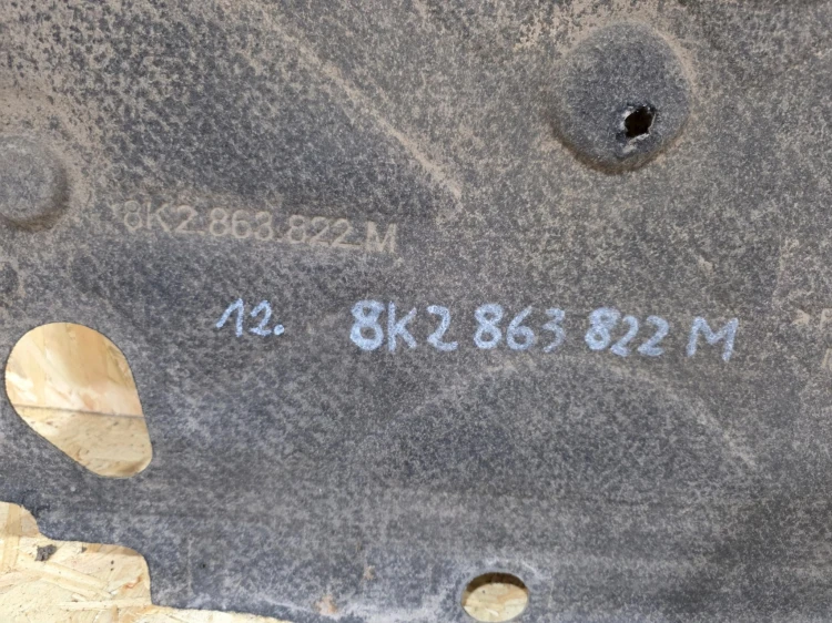 OSŁONA PŁYTA POD SKRZYNIE AUDI A4 B8 A5 8T LIFT 8K2863822M ORYGINAŁ *12*