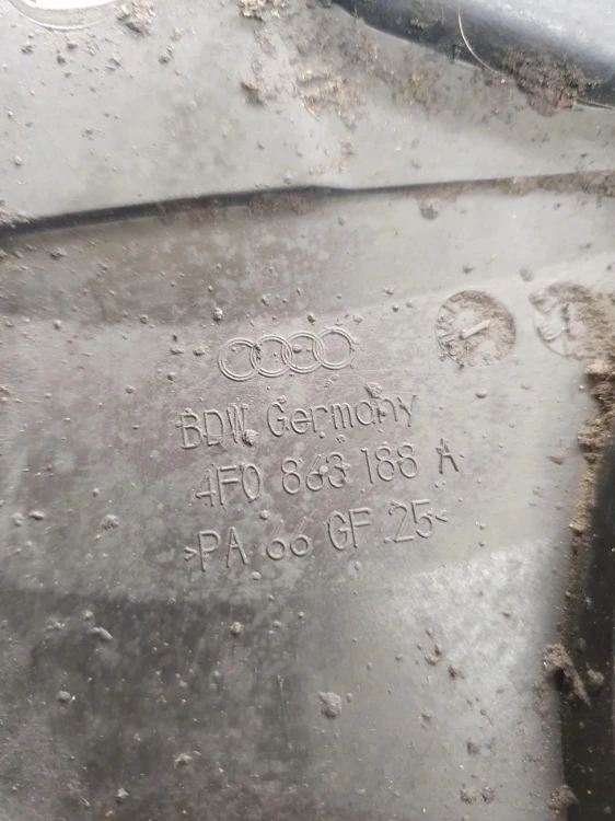 OSŁONA PÓŁOSI PRAWA AUDI A6 C6 4F0863188A 2.7 3.0