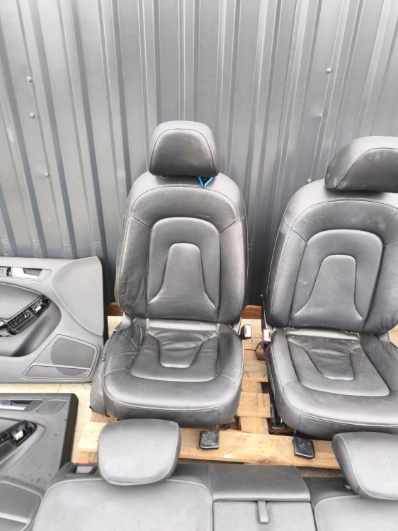 FOTEL FOTELE AUDI A5 8T SPORTBACK SKÓRA KOMPLET BEZ GRZANIA !!!