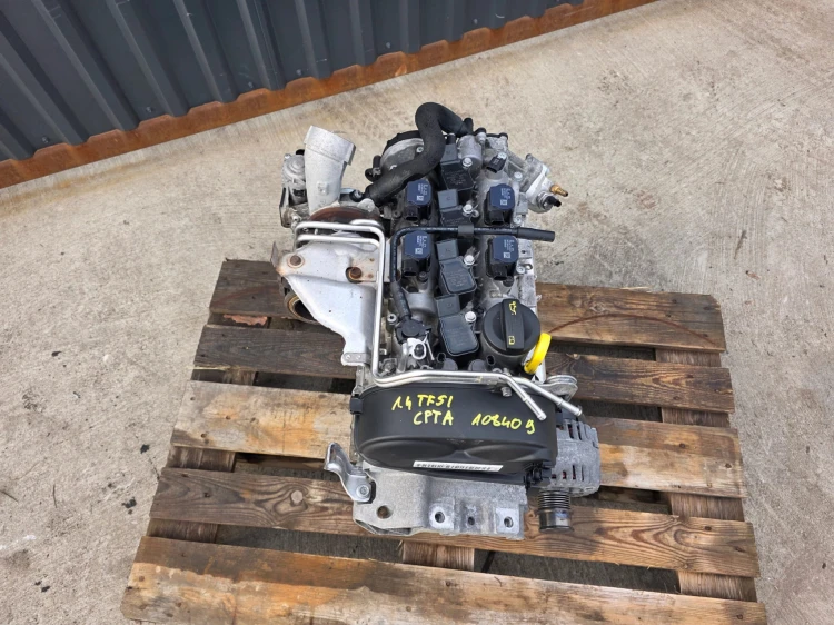 SILNIK KOMPLETNY 1.4 TFSI CPT CPTA AUDI VW SEAT SKODA ORYGINAŁ 108409 KM !