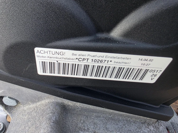 SILNIK KOMPLETNY 1.4 TFSI CPT CPTA AUDI VW SEAT SKODA ORYGINAŁ 108409 KM !