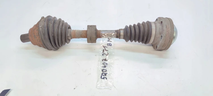 PÓŁOŚ LEWA KRÓTKA AUDI A3 8V VOLKSWAGEN SEAT SKODA 2.0 TDI 5Q0407271BM