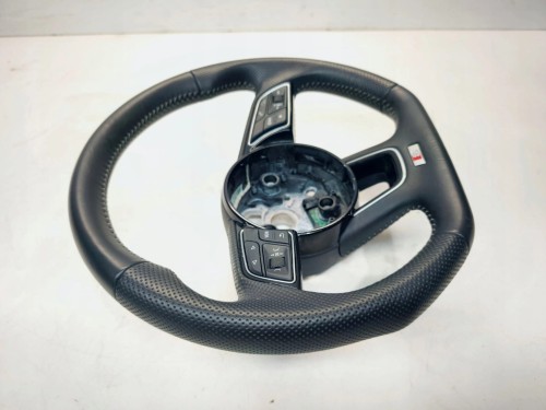 KIEROWNICA SKÓRA PIKOWANA S LINE ŚCIĘTA AUDI A4 B9 A5 8W 8W0419091DG JAH