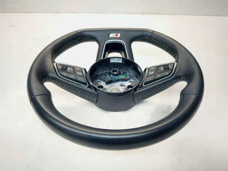 KIEROWNICA SKÓRA PIKOWANA S LINE ŚCIĘTA AUDI A4 B9 A5 8W 8W0419091DG JAH