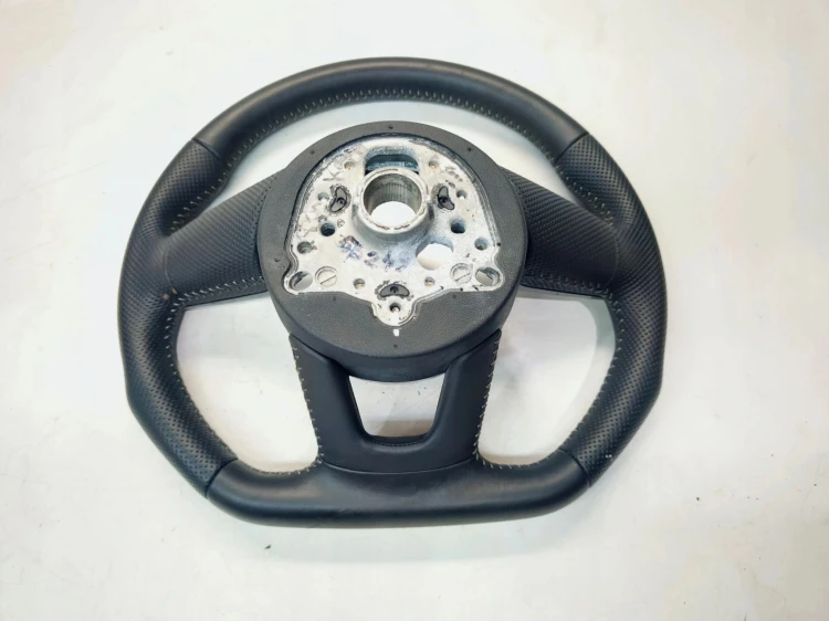 KIEROWNICA SKÓRA PIKOWANA S LINE ŚCIĘTA AUDI A4 B9 A5 8W 8W0419091DG JAH
