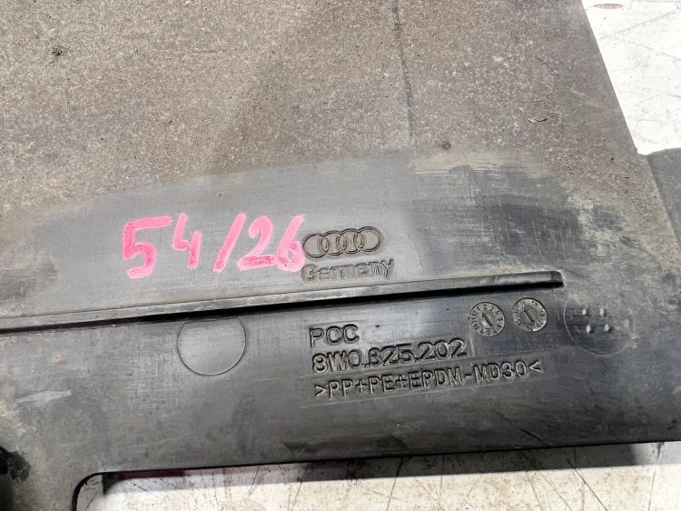 OSŁONA PODWOZIA PRZÓD AUDI A4 B9 8W0825202 54/26