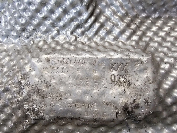 OSŁONA TERMICZNA WYDECHU AUDI A4 A5 8K0521443B