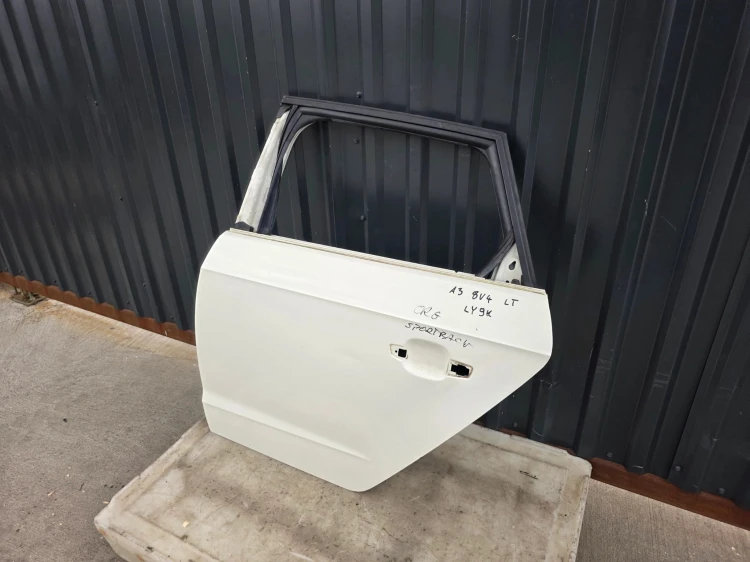 DRZWI LEWY TYŁ AUDI A3 8V 8V4 SPORTBACK LY9K 2011-2018 ORYGINAŁ !!!