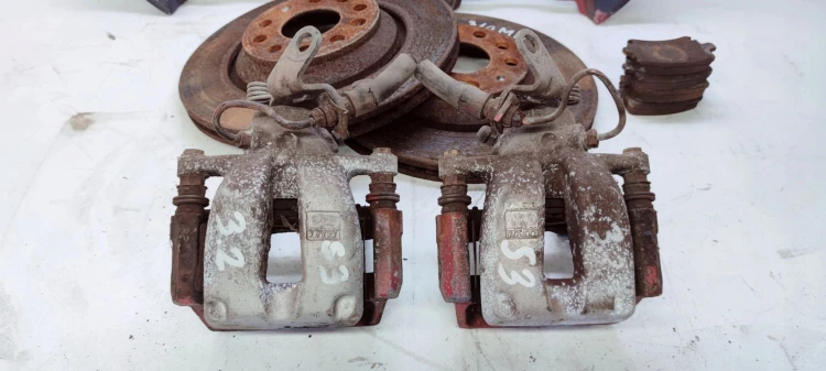 ZACISKI HAMULCOWE TYŁ AUDI A3 VW R32 3.2 310MM