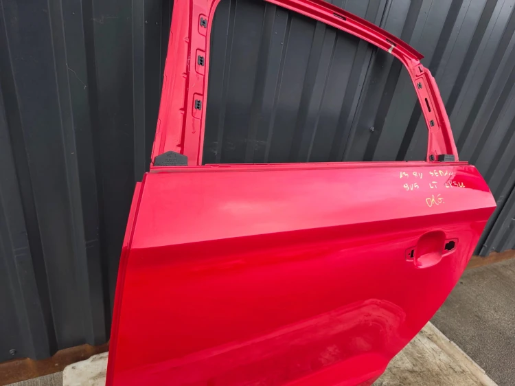 DRZWI LEWY TYŁ AUDI A3 8V 8V5 SEDAN LY3U ORYGINAŁ 2011-2018 !!!