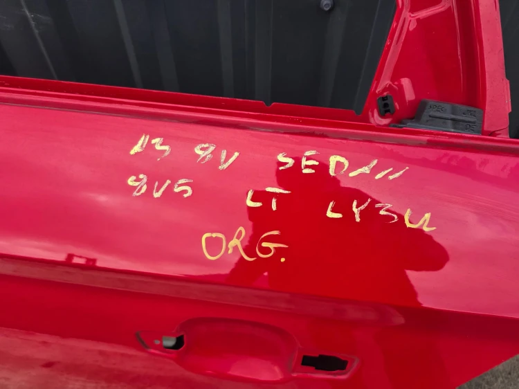 DRZWI LEWY TYŁ AUDI A3 8V 8V5 SEDAN LY3U ORYGINAŁ 2011-2018 !!!