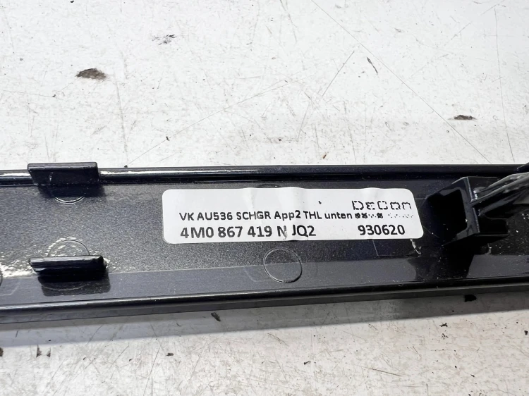 DEKOR DRZWI LEWY TYŁ AUDI Q7 4M 4M0837419N JQ2