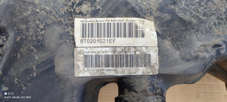 BAK ZBIORNIK PALIWA AUDI A4 B8 A5 8T 8T0201021EF