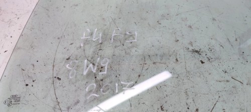 SZYBA BOCZNA DRZWI LEWY TYŁ AUDI A4 B9 8W9 2017 *2