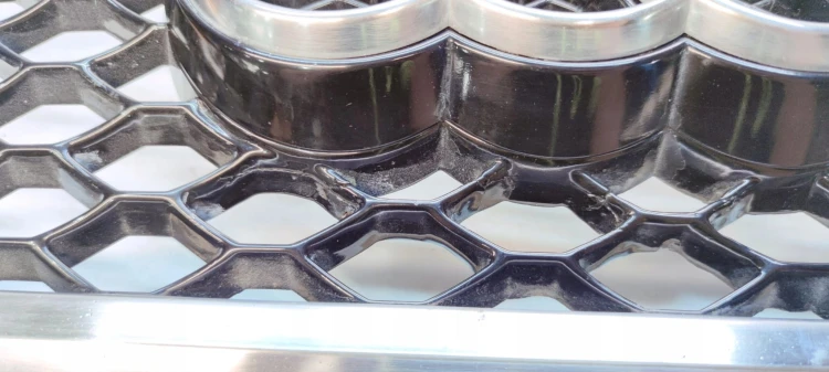 GRILL ATRAPA CHŁODNICY RADAR AUDI RS6 A6 C6 4F0853651AL 4F0853651AM