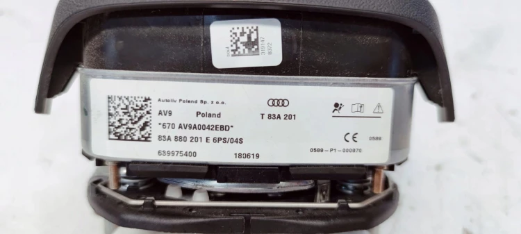 PODUSZKA POWIETRZNA KIEROWCY AUDI Q3 F3 83A880201E