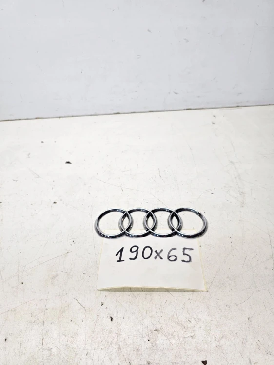 EMBLEMAT KLAPY TYŁ AUDI A1 A3 A4 A6 190X65 ORYGINAŁ
