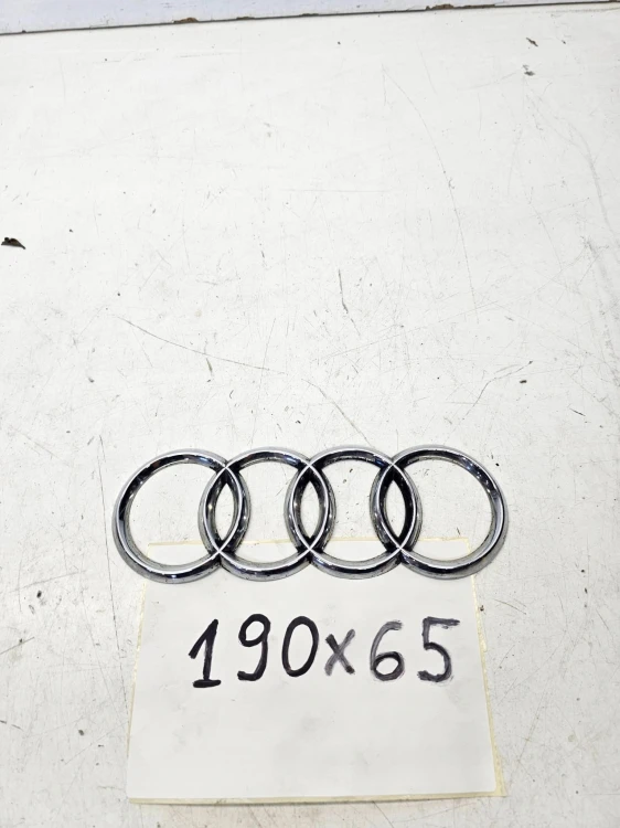 EMBLEMAT KLAPY TYŁ AUDI A1 A3 A4 A6 190X65 ORYGINAŁ