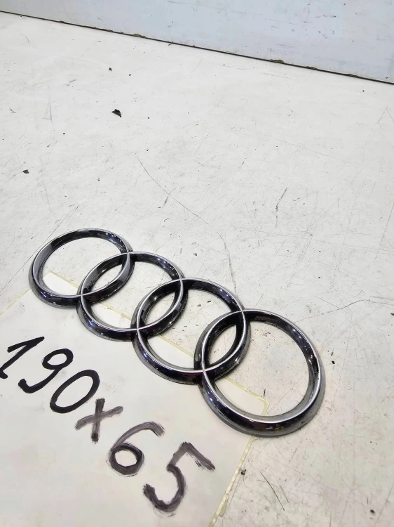EMBLEMAT KLAPY TYŁ AUDI A1 A3 A4 A6 190X65 ORYGINAŁ
