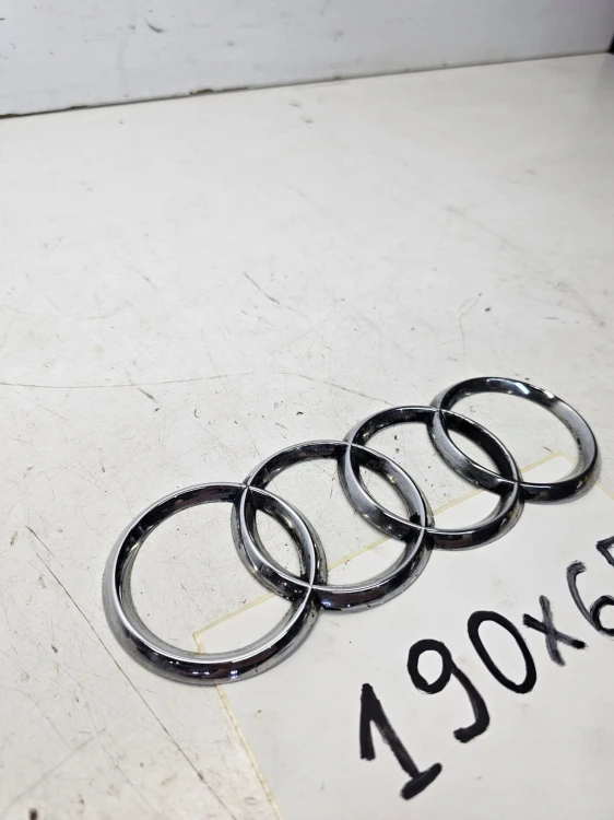 EMBLEMAT KLAPY TYŁ AUDI A1 A3 A4 A6 190X65 ORYGINAŁ
