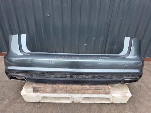 ZDERZAK TYŁ AUDI A6 C7 LIFT S LINE 6X PDC HAK LZ7S AVANT KOMBI KOMPLETNY !!