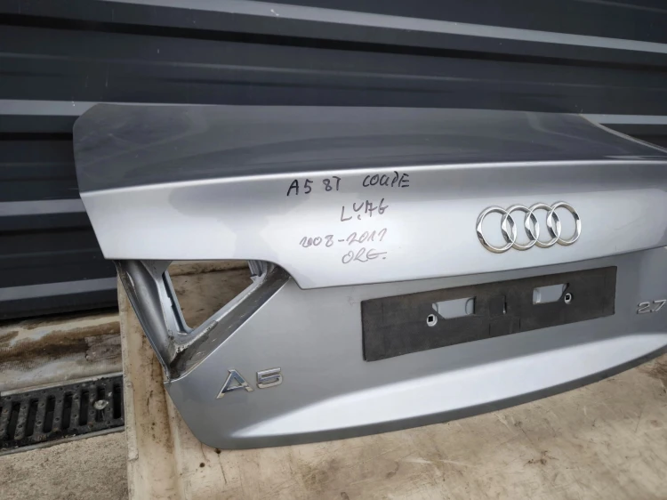 KLAPA TYLNA TYŁ AUDI A5 8T COUPE LY7G ORYGINAŁ ŁADNA 2008-2011 !!!