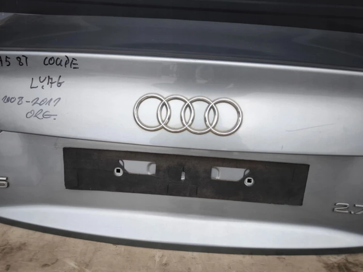 KLAPA TYLNA TYŁ AUDI A5 8T COUPE LY7G ORYGINAŁ ŁADNA 2008-2011 !!!