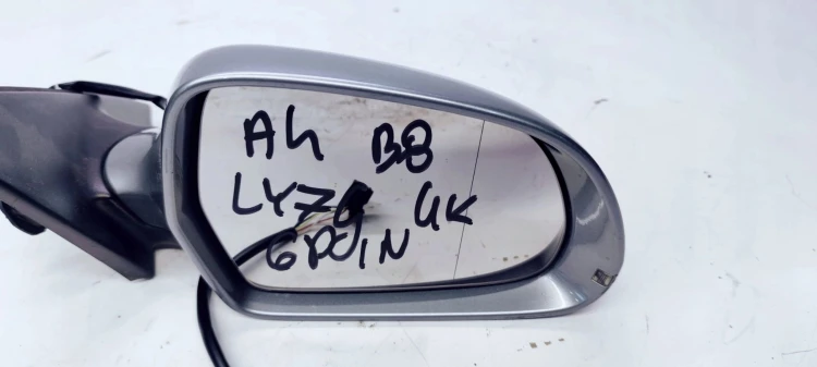 LUSTERKO PRAWY PRZÓD AUDI A4 B8 LY7G UK 6 PIN