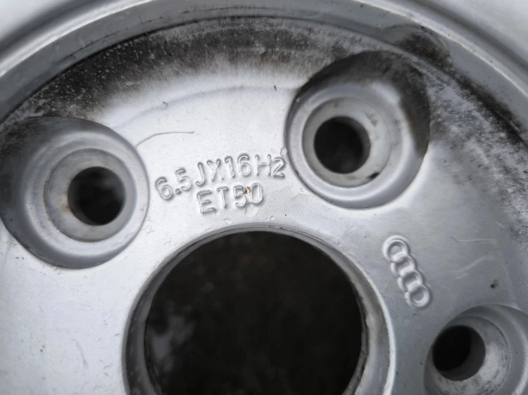 FELGI FELGA KOMPLET VW SKODA AUDI A4 A6 ITP 6.5J R16 ET50 8P0601025AA R*15*