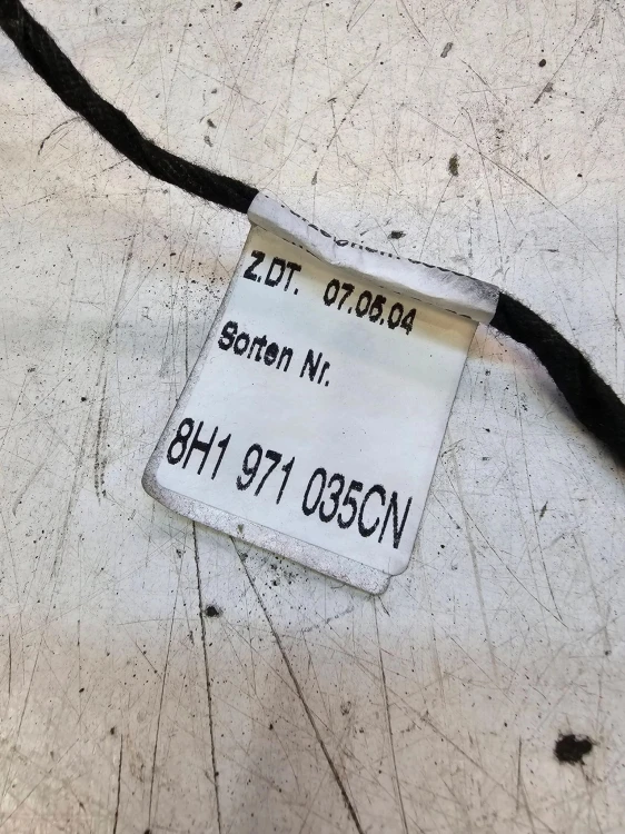 WIĄZKA BOCZKA LEWY PRZÓD AUDI A4 CABRIO 8H1971035CN