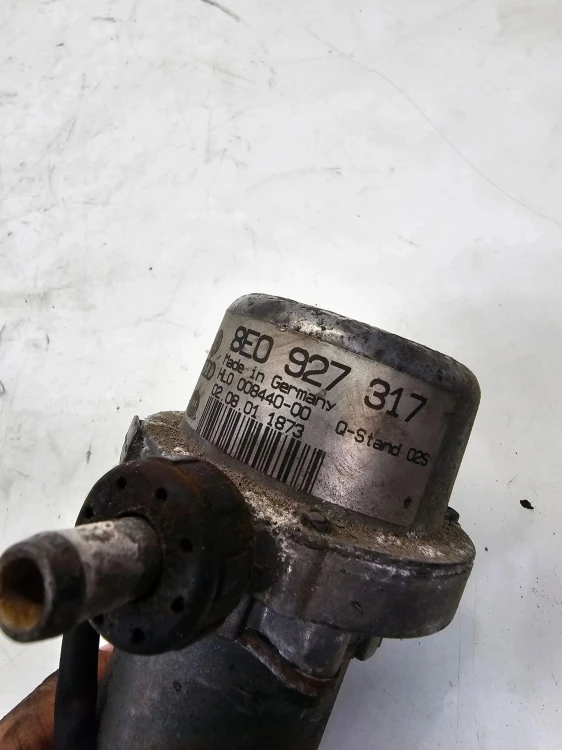 POMPA HAMULCOWA DODATKOWA AUDI A4 B6 B7 8E0927317H