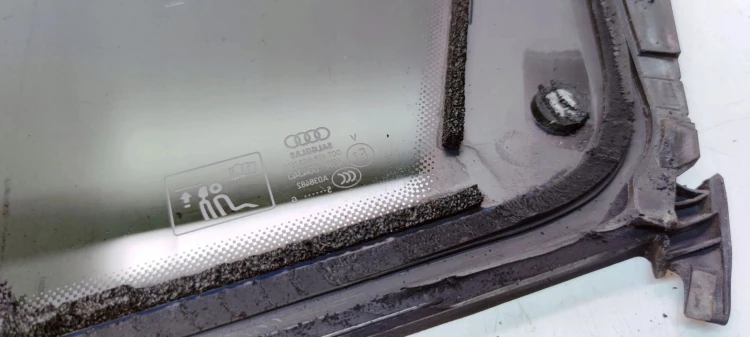 SZYBA KAROSERYJNA LEWY TYŁ ORYG. PRZYĆ. AUDI A6 C7 AVANT 2015R