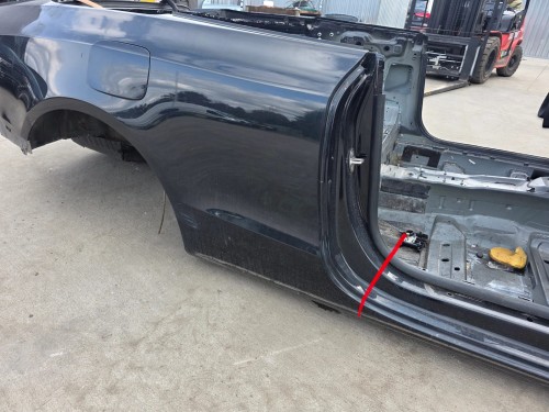 BŁOTNIK TYŁ PRÓG ĆWIARTKA PRAWA STRONA AUDI A5 8T CABRIO 2008-2016 !!!